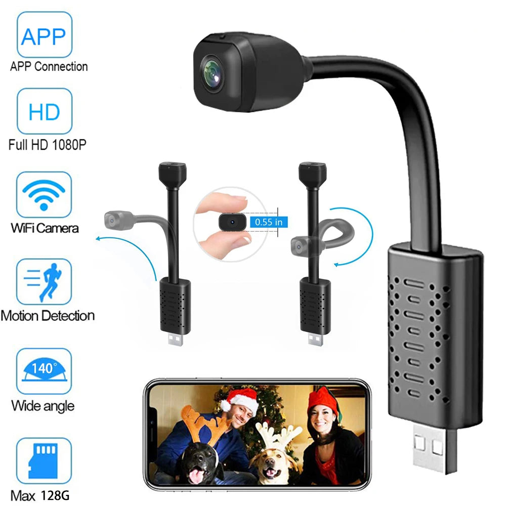 4MP WiFi Surveillance Mini Camera