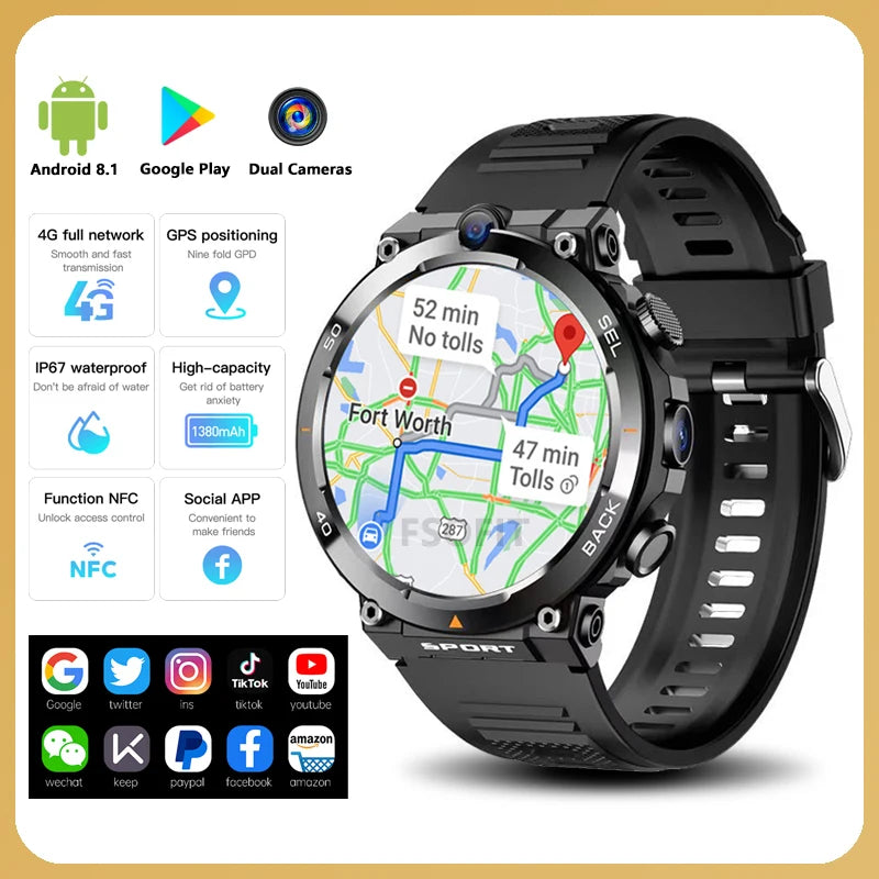 4G Network Smartwatch