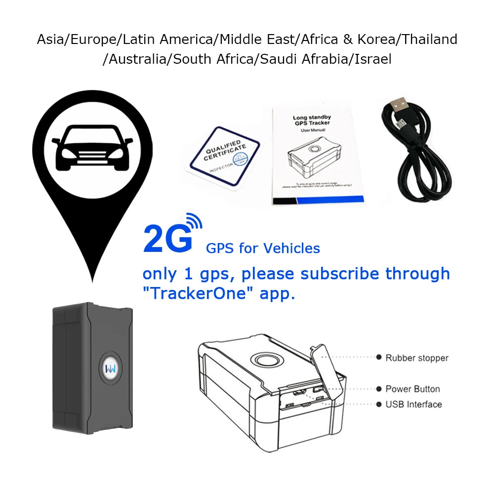 4g LTE GPS Tracker for Vehicles