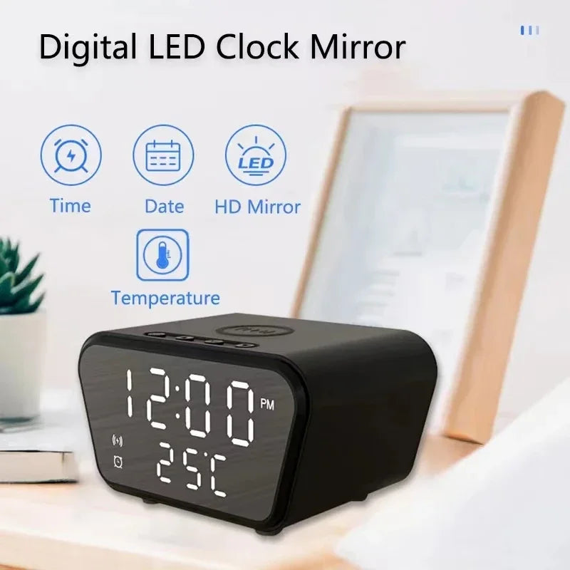 Multifunctional LCD Screen Digital Alarm Clock Camera